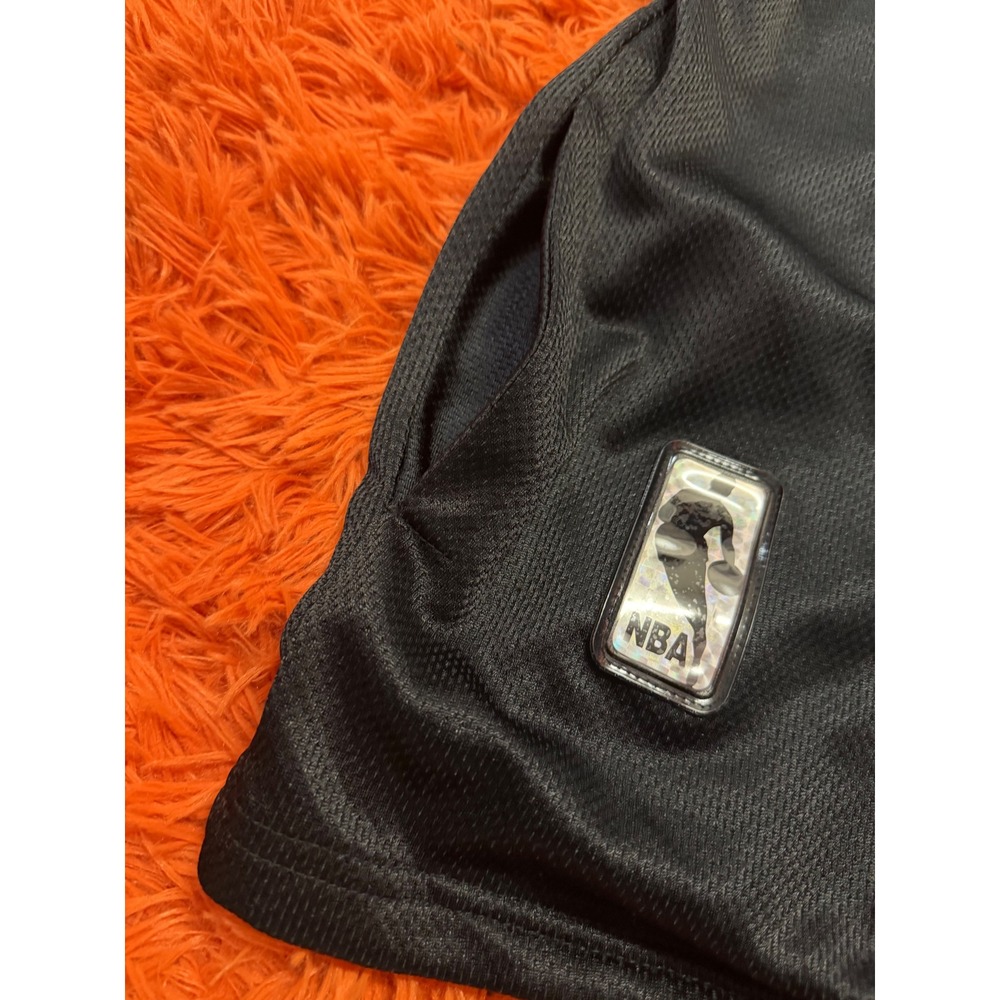 Vintage Pro Player NBA Los Angeles Lakers Warm Up Jacket Black Mesh Snap XL - Picture 4 of 6